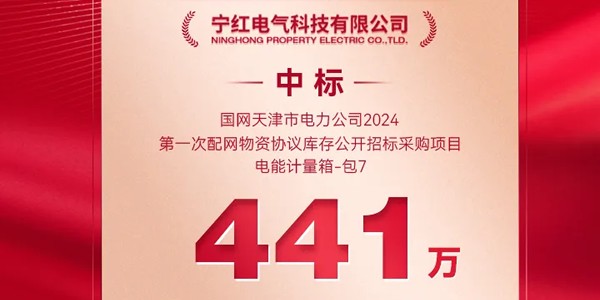 喜訊！國(guó)網(wǎng)中標(biāo)！